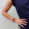 Standard Stack | 18K Rose Gold Plated