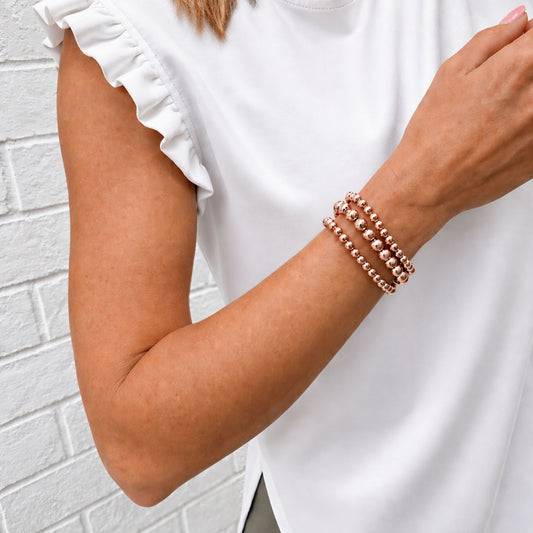 Standard Stack Mini | 18K Rose Gold Plated