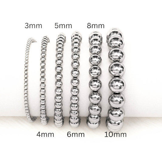 Signature Stack Singles - 3mm Silver