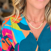 17" 4mm Herringbone Necklace | Gold