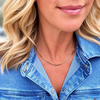 Snake Chain Necklace | Gold