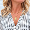 Golden Rays Pendant Necklace | Gold