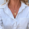 Golden Rays Pendant Necklace | Gold