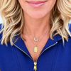 Golden Rays Pendant Necklace | Gold