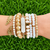 Pretty in Palms Cuff | Gold