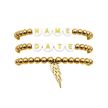 Wings of Love Stack | Gold